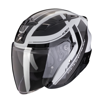 SCORPION helmet EXO-230 PUL jet moto scooter Grey / Black