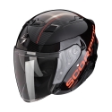 SCORPION helmet EXO-230 QR jet moto scooter Black / Red