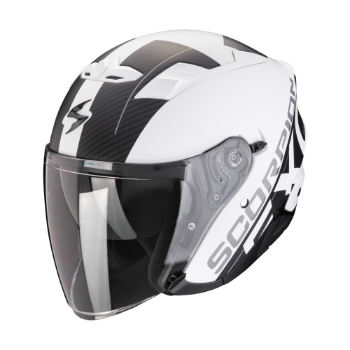 SCORPION casque jet EXO-230 QR moto scooter Blanc mat / Noir