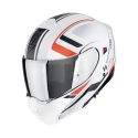 SCORPION helmet EXO-930 ARDENS modular moto scooter Matt white / Black / Rec