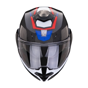 SCORPION modular helmet EXO-TECH EVO CARBON ROVER moto scooter Black / Red / Blue