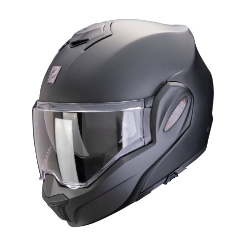 SCORPION flipback helmet EXO-TECH EVO PRO SOLID moto scooter Matte pearl black