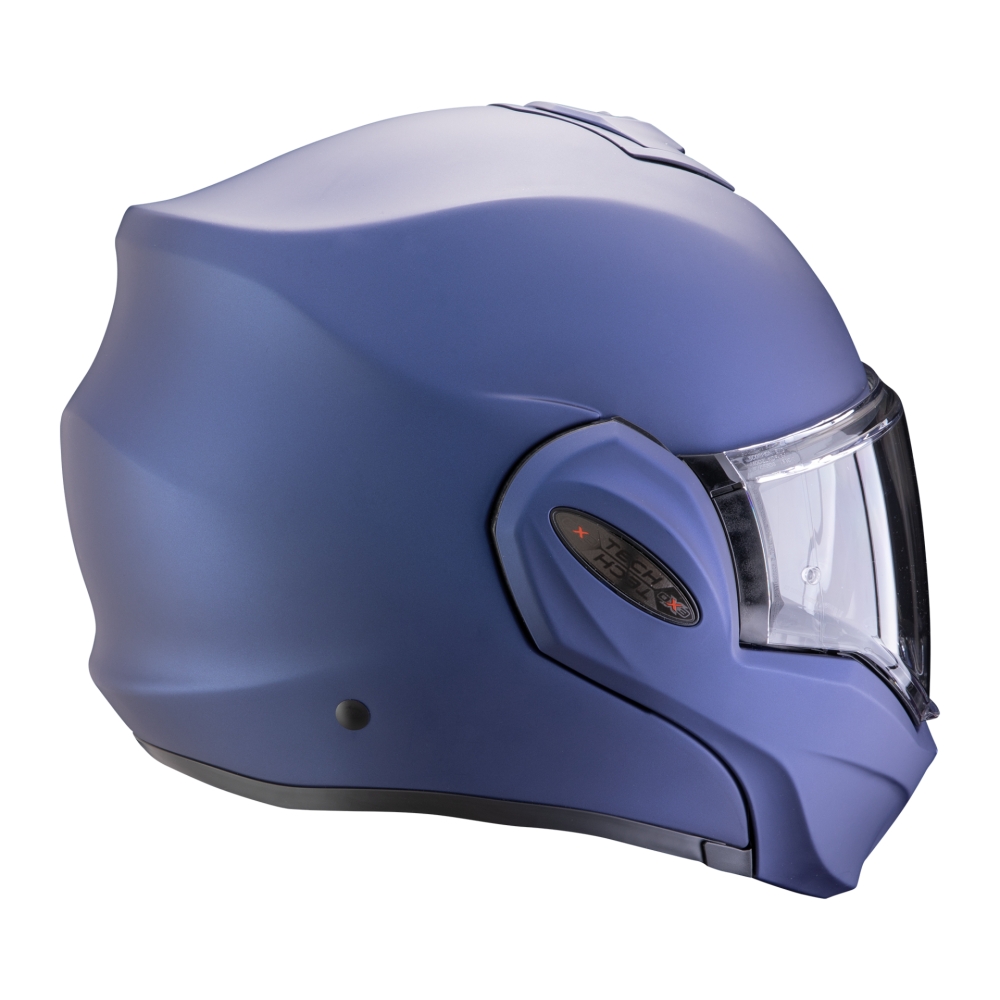 SCORPION flipback helmet EXO-TECH EVO PRO SOLID moto scooter Matte metal blue