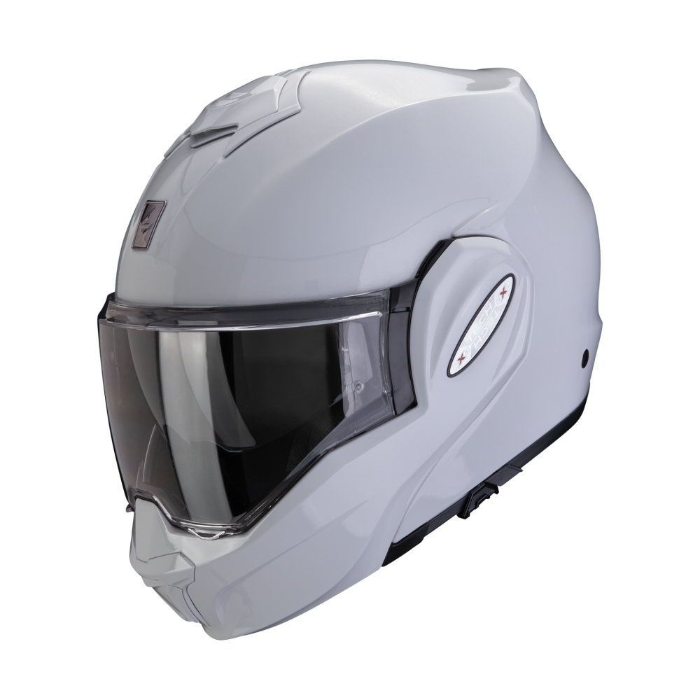 SCORPION casque modulaire EXO-TECH EVO PRO SOLID moto scooter Gris clair