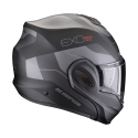 SCORPION casque modulaire EXO-TECH EVO PRO COMMUTA moto scooter Noir mat / Argent