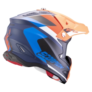 SCORPION helmet cross VX-22 AIR BETA moto scooter Blue / Orange