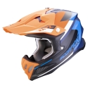 SCORPION helmet cross VX-22 AIR BETA moto scooter Blue / Orange