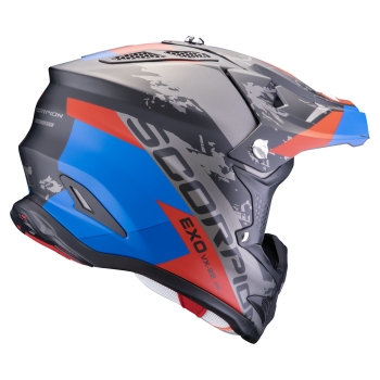 SCORPION helmet cross VX-22 AIR CX moto scooter Matte Black / Blue / Red