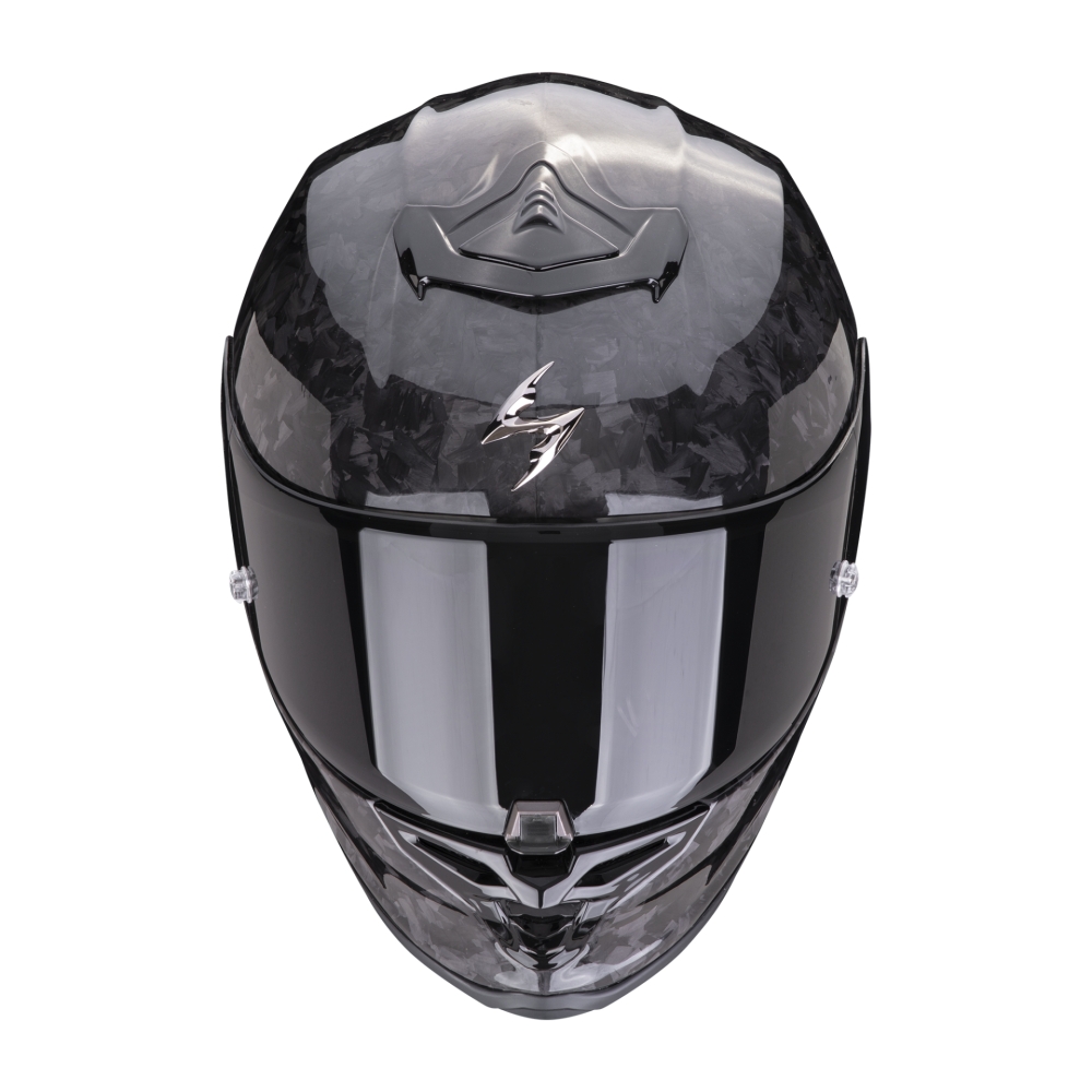 SCORPION casque intégral moto racing EXO-R1 EVO CARBON AIR ONYX Noir