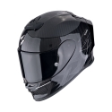 SCORPION casque intégral moto racing EXO-R1 EVO CARBON AIR CYNERGY Noir / Blanc