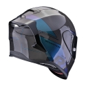 SCORPION casque intégral moto racing EXO-R1 EVO CARBON AIR RALLY Noir / Chameleon