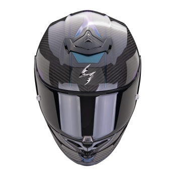 SCORPION full-face helmet EXO-R1 EVO CARBON AIR RALLY motorcycle scooter Black / Chameleon