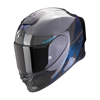 SCORPION full-face helmet EXO-R1 EVO CARBON AIR RALLY motorcycle scooter Black / Chameleon