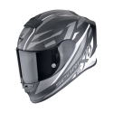 SCORPION full-face helmet EXO-R1 EVO CARBON AIR RUNNER motorcycle scooter Matte black / White