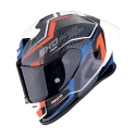 SCORPION fullface helmet EXO-R1 EVO II AIR COUP moto scooter Black / Red / Blue