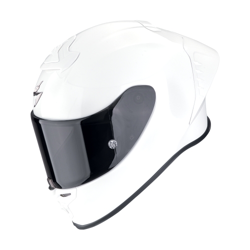 SCORPION fullface helmet EXO-R1 EVO II AIR SOLID moto scooter White Pearl