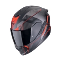 SCORPION fullface helmet EXO-1400 EVO II AIR INTENSIO moto scooter Matte black / Red