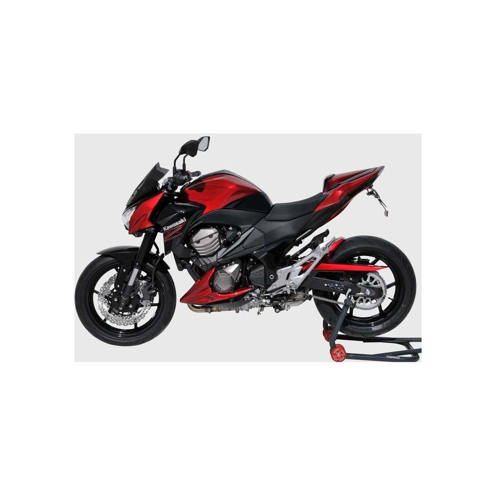 garde boue arrière ermax brut pour kawasaki z800 2013 2016