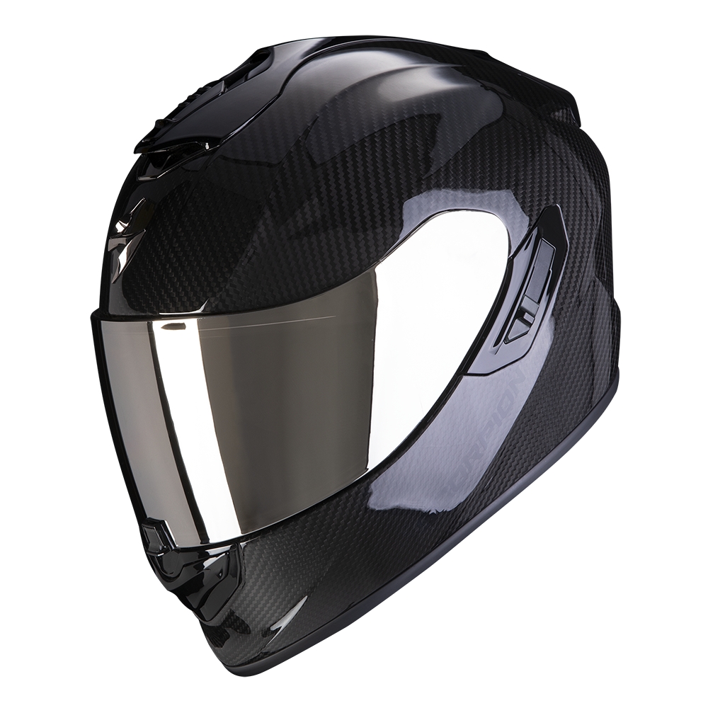 SCORPION casque intégral EXO-1400 EVO II CARBON AIR SOLID moto scooter Noir