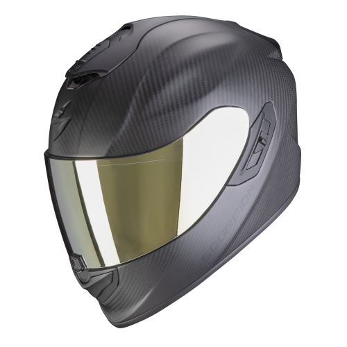 SCORPION casque intégral EXO-1400 EVO II CARBON AIR SOLID moto scooter Noir mat