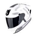 SCORPION fullface helmet EXO-391 SOLID moto scooter White / Black / Silver