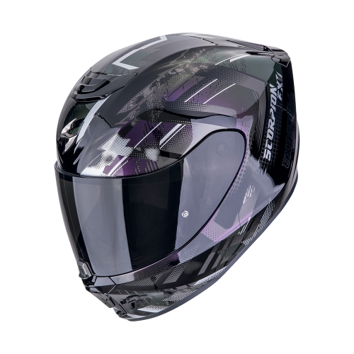 SCORPION casque intégral EXO-391 CLUTTER moto scooter Noir / Caméléon