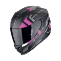 SCORPION fullface helmet EXO-520 EVO AIR SENSUS moto scooter Matte black / Pink