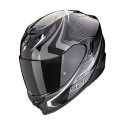 SCORPION fullface helmet EXO-520 EVO AIR TERRA moto scooter Black / Silver / White