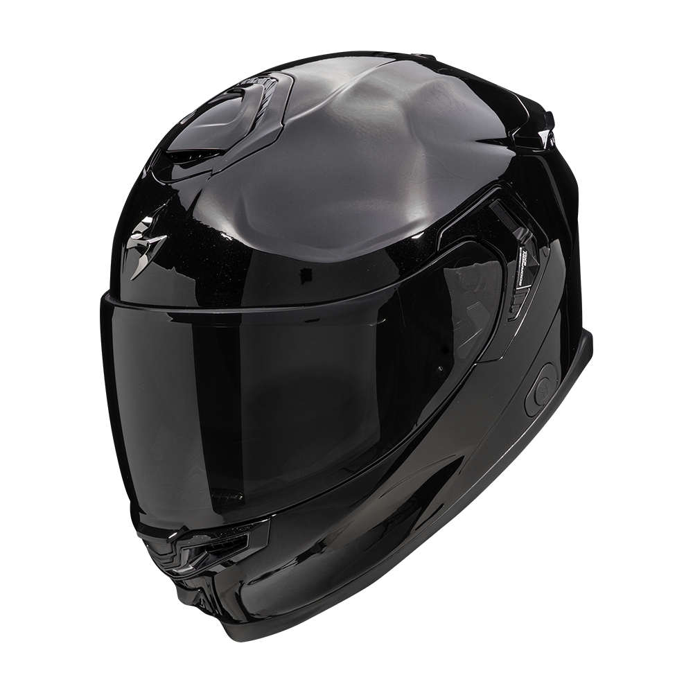 SCORPION casque intégral EXO-GT SP AIR SOLID moto scooter Noir metal