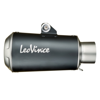 LEOVINCE KAWASAKI Z 500 / 2024 LV-10 INOX BLACK silencer exhaust Not Approved 15218BU