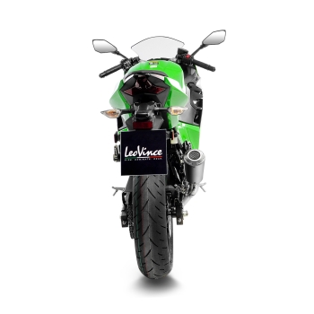 LEOVINCE KAWASAKI Z 500 / 400 / NINJA / 2018 2024 LV-10 INOX pot échappement NON HOM 15218U