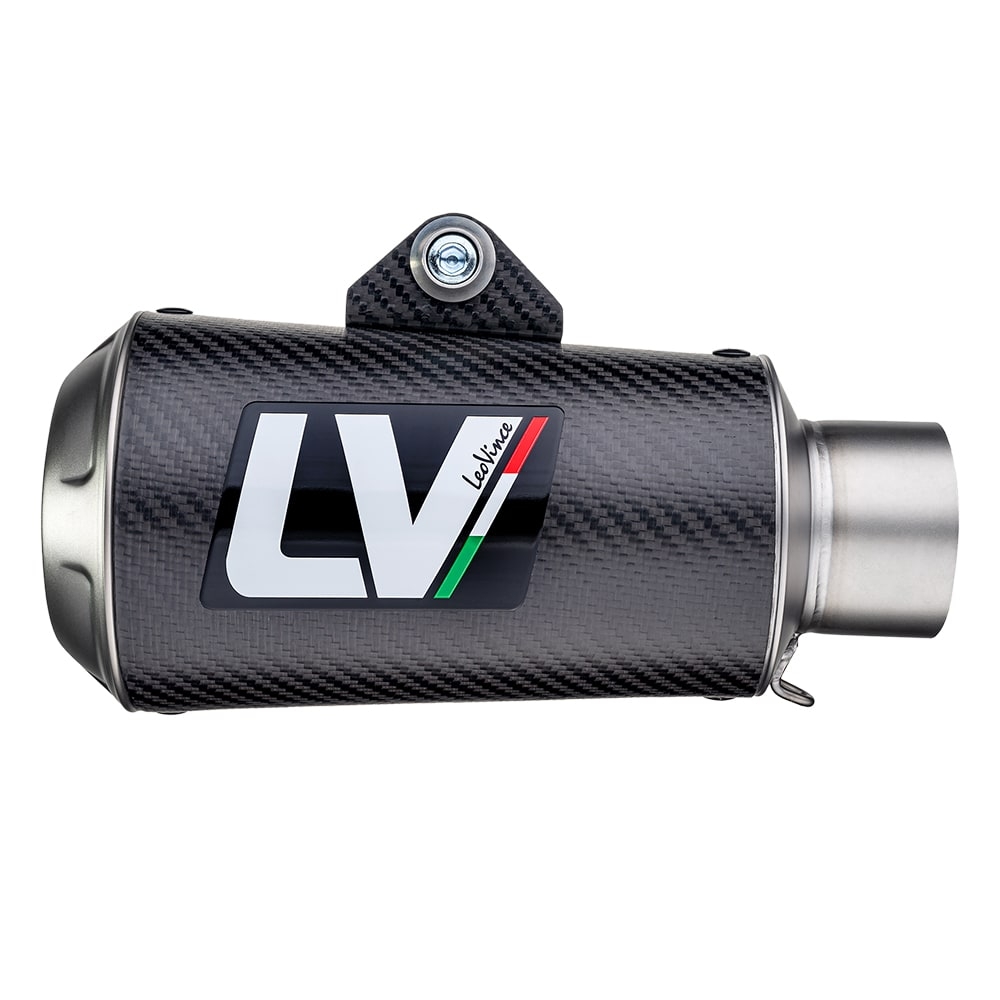 LEOVINCE KAWASAKI Z 500 / 400 / NINJA / 2018 2024 LV-10 CARBONE pot échappement NON HOM 15218C