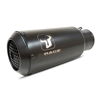 IXRACE TRIUMPH SPEED 400 / SCRAMBLER 400 / 2024 MK2B BLACK  INOX silencer AT4225SB EURO 5 approved