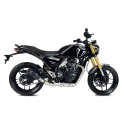 IXRACE TRIUMPH SPEED 400 / SCRAMBLER 400 / 2024 MK2B BLACK  INOX silencer AT4225SB EURO 5 approved