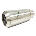 IXRACE TRIUMPH SPEED 400 / SCRAMBLER 400 / 2024 MK2 INOX silencer AT4225S EURO 5 approved