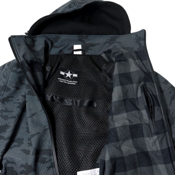 HARISSON blouson moto STEWART homme été Digit Camo