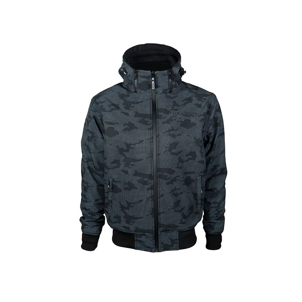 HARISSON blouson moto STEWART homme été Digit Camo