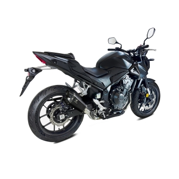 IXRACE HONDA HORNET / NX / CBR 500 R / 2024 pot d'échappement M8 BLACK MH6037B EURO 5+