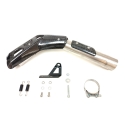 IXRACE HONDA CL 500  / 2023 2024 MK2B INOX silencer MK2B BLACK AH6229SB NOT approved