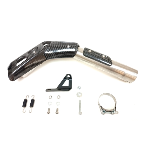 IXRACE HONDA CL 500  / 2023 2024 MK2B INOX silencer MK2B BLACK AH6229SB NOT approved