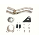 IXRACE TRIUMPH SPEED 400 / SCRAMBLER 400 / 2024 MK2 INOX silencer AT4225S EURO 5 approved