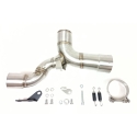 IXRACE KTM DUKE 125 / 390 / 2024 MK2 INOX silencer AH6237S EURO 5+ approved