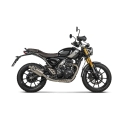 AKRAPOVIC TRIUMPH  SCRAMBLER 400 X / SPEED 400 / 2024 pot d'échappement TITANE SLIP-ON hom. EURO5 1811-4726