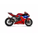 AKRAPOVIC HONDA CBR 1000 RR-R Fireblade / SP / 2024 pot d'échappement CARBONE non hom. SLIP-ON 1811-4716