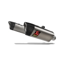 AKRAPOVIC DUCATI HYPERMOTARD 698 / 2024 pot d'échappement SLIP-ON TITANE EURO5 1811-4722