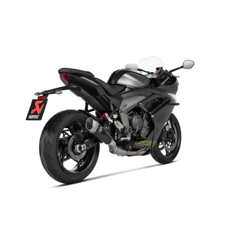 AKRAPOVIC TRIUMPH DAYTONA 660 / TRIDENT / TIGER / 2021 2024 RACING LINE exhault TITANIUM not approved 1810-3205