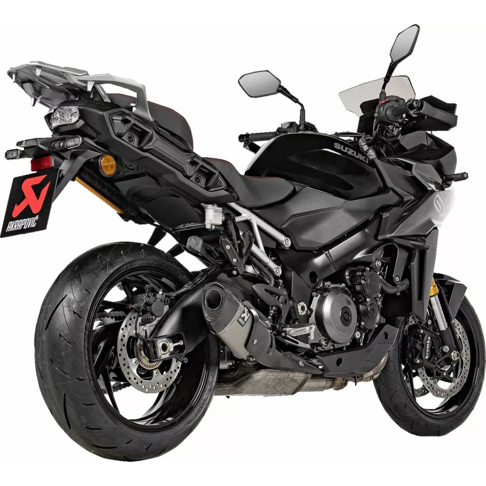 AKRAPOVIC SUZUKI GSX-S 1000 GX / 2024 pot d'échappement TITANE  hom. CE SLIP-ON 1811-4680