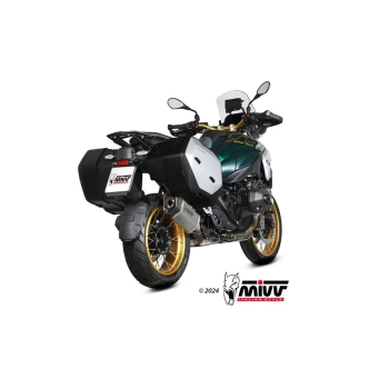 MIVV BMW R1300 GS / 2024 pot d'échappement SR-1 Titane/Carbone Homologué CE