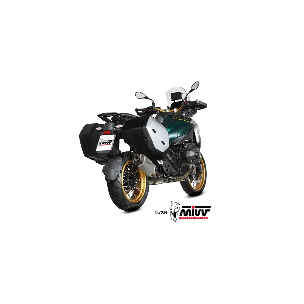 MIVV BMW R 1300 GS / 2024 SR-1 exhaust system silencer CE approved