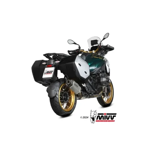 MIVV BMW R 1300 GS / 2024 SR-1 exhaust system silencer CE approved